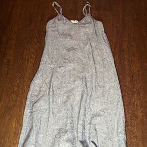Maxi V-Neck Linen like sundress